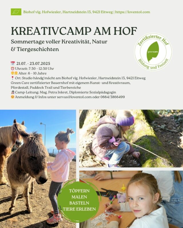 Kreativcamp am Hof