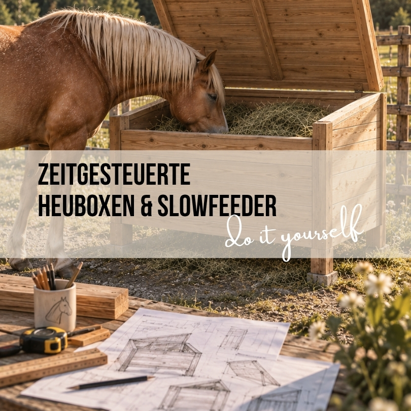 E-Book "Zeitgesteuerte Heuboxen & Slowfeeder DIY"